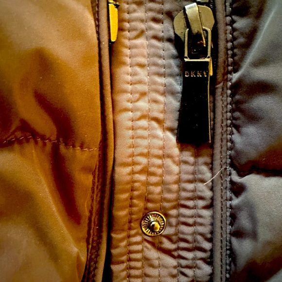 DKNY Long Puffer Coat - Picture 7 of 8